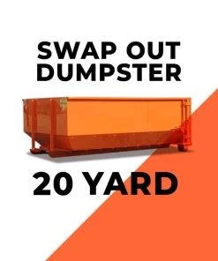 Swap Out Large Dumpster - 20 Yards
