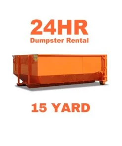 1-Day Dumpster Service in the Raleigh area