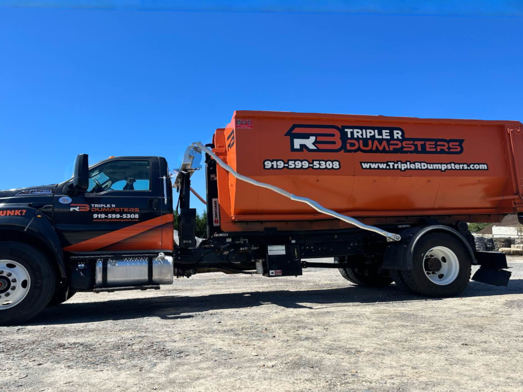 Rent a dumpster in Fuquay Varina